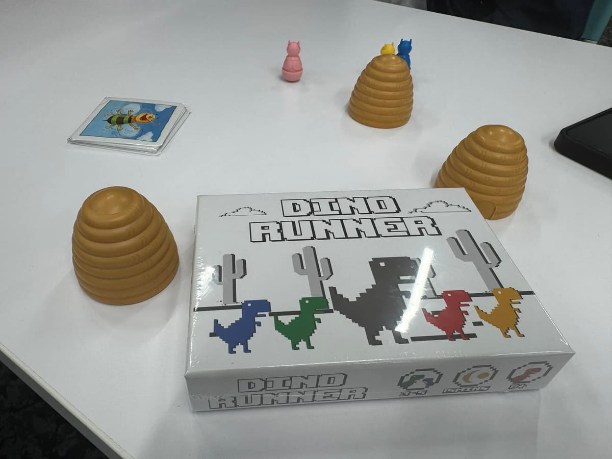 Google Dino Runner board game