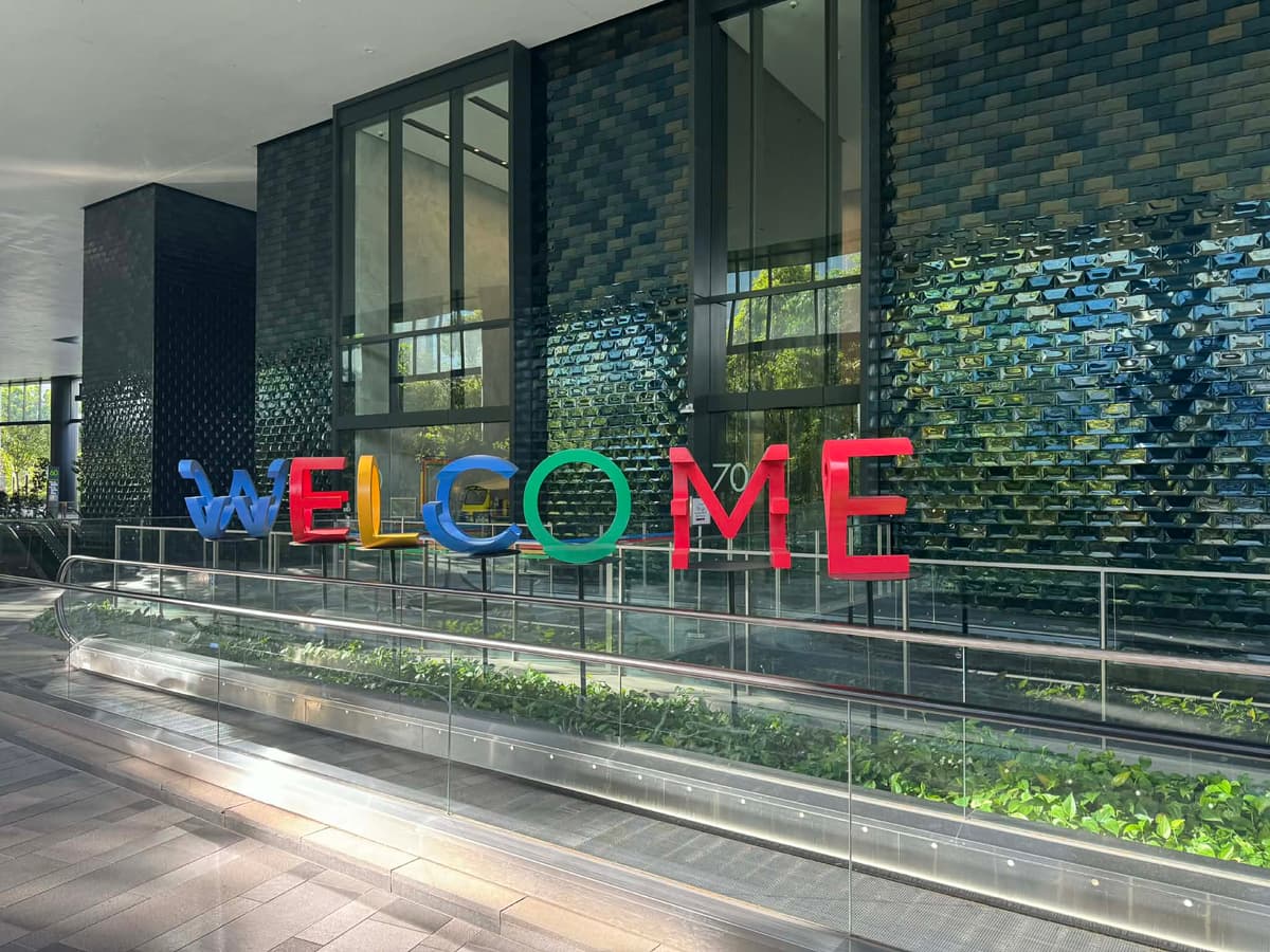 Google Singapore entrance